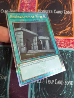 Yu-Gi-Oh! Preparation of Rites RA02-EN056 Quarter Century Secret 1st Edition NM - Image 2