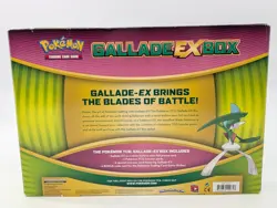 Pokemon TCG: Gallade EX Box Card Game 4 Pokemon TCG Booster Packs - Image 2