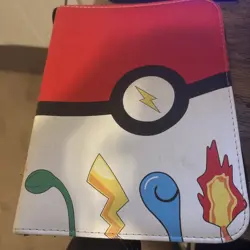 150 bulk Pokemon Cards included! Pokemon TCG Card Collection Binder - Image 1