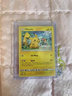 Build a Bear Pokemon Card Pikachu SM86 Promo Trading Card TCG SEALED NEW RARE - Image 1