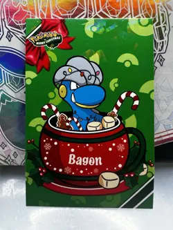 Pokemon Merry Christmas Card Database Bagon - Image 1