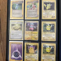 LOT OF OVER 200 Vintage Pokemon TCG Cards - Image 1