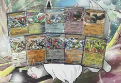 Lot Of 10 Pokemon Ultra Rare TCG ex Cards B - Image 1