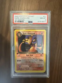 Pokemon Dark Charizard 1st Edition Non-Holo Card 2000 - Image 1
