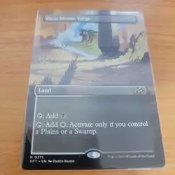 Bleachbone Verge DFT Aetherdrift MTG 371 RARE BORDERLESS M/NM Magic Card - Image 1