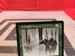 Vintage 1998 MTG Stronghold Constant Mists Card NM - Image 5