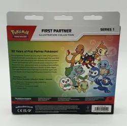 Pokemon TCG First Partner Illustration Collection Series 1 Box 39 Cards Promo - Image 2
