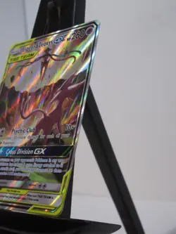 Pokemon TCG Espeon & Deoxys GX SM240 Tag Team Black Star Promo Holo - Image 5