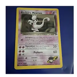 Pokemon Rocket's Mewtwo Holo Rare Gym Challenge 14/132 1999 English 70 HP - Image 1