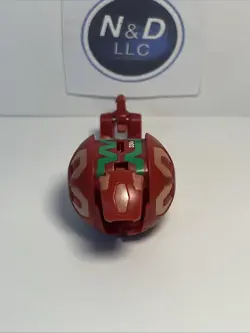 Bakugan Battle Brawlers B2 Pyrus Serpenoid 330G Classic W/Card RARE - Image 2