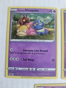 Pokemon TCG Galarian Slowpoke SWSH126 Sword & Shield Promo Lot 3 English 2021 - Image 2