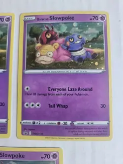 Pokemon TCG Galarian Slowpoke SWSH126 Sword & Shield Promo Lot 3 English 2021 - Image 3