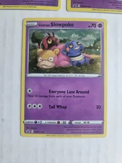Pokemon TCG Galarian Slowpoke SWSH126 Sword & Shield Promo Lot 3 English 2021 - Image 4