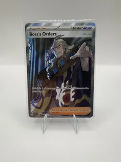 Pokemon TCG Boss's Orders Trainer Full Art Card 248/193 Paldea Evolved - Image 1