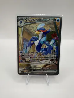 Pokemon TCG SV02: Paldea Evolved #260/193 Quaquaval ex NM - Image 1