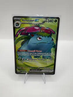 Pokemon TCG Venusaur ex 182/165 Scarlet & Violet 151 NM - Image 1
