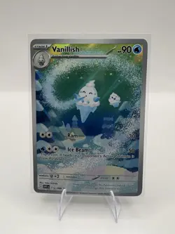Pokemon TCG - S&V - White Flare - Vanillish 112/086 - Illustration Rare - NM - Image 1