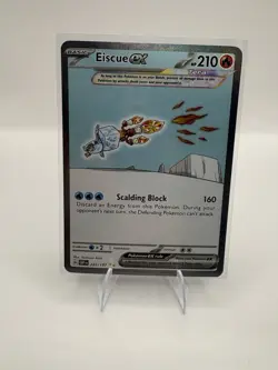 Pokemon TCG Obsidian Flames Alt Art Eiscue EX 222/197 - Image 1