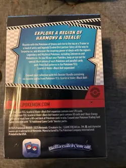 Pokemon TCG Scarlet & Violet Black Bolt Booster Bundle - NEW/FACTORY Sealed Box - Image 2