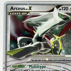 Pokemon TCG Arceus LV.X Holo Rare Card 95/99 Arceus - Image 2