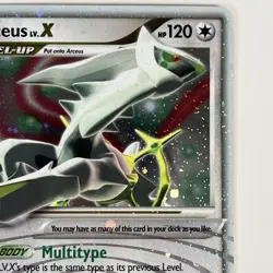 Pokemon TCG Arceus LV.X Holo Rare Card 95/99 Arceus - Image 3