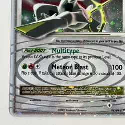 Pokemon TCG Arceus LV.X Holo Rare Card 95/99 Arceus - Image 5