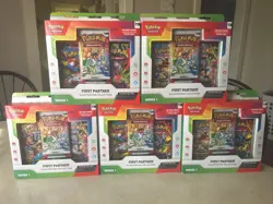 5x Pokemon TCG First Partner Illustration Collection Series 1 Sealed Lot of 5🔥 - Image 1