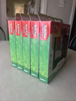 5x Pokemon TCG First Partner Illustration Collection Series 1 Sealed Lot of 5🔥 - Image 3