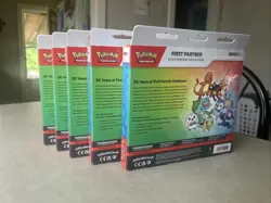 5x Pokemon TCG First Partner Illustration Collection Series 1 Sealed Lot of 5🔥 - Image 4