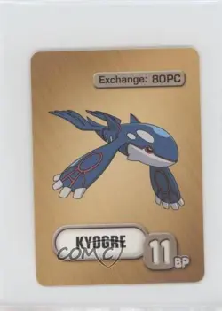 Rare Pokemon - Kyogre Master Trainer Board Game Cards 2005 - Image 1