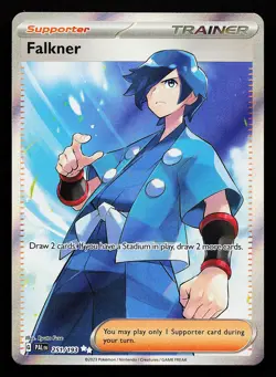 Falkner 251/193 Ultra Rare Paldea Evolved Pokemon Card - Image 1