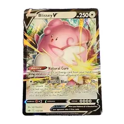 Pokemon TCG Blissey V Prize Pack Series One 119/198 Holo Ultra Rare - Image 1
