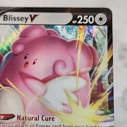 Pokemon TCG Blissey V Prize Pack Series One 119/198 Holo Ultra Rare - Image 5