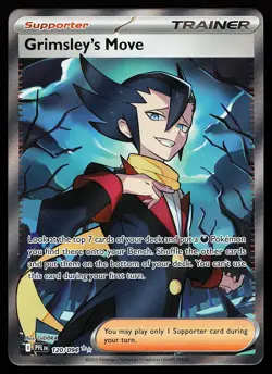 Grimsley's Move 120/094 Ultra Rare Phantasmal Flames Pokemon Card - Image 1