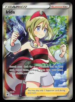 Irida 186/189 Ultra Rare Astral Radiance Pokemon Card - Image 1