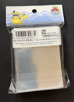 Lapras Pikachu Yokohama 2023 Card Sleeves Deck Pokemon World Championships JAPAN - Image 2