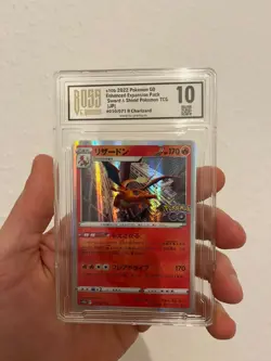 2022 Pokemon TCG - CHARIZARD - s10b 010/071 R - Pokemon GO - Japanese | Grade10 - Image 1