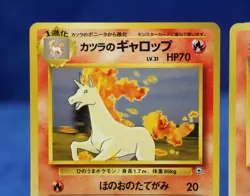 Japanese City Gym Decks Blaine's Rapidash Magmar Growlithe Pokemon Card Lot of 3 - Image 3