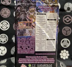 Yugioh Emperor Of Darkness (Monarchs) Structure Decks X3 SEALED **NEW** - Image 3