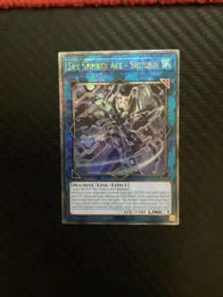 Sky Striker Ace - Shizuku Quarter Century Secret Rare RA03-EN043 1st Ed Yu-Gi-Oh - Image 1