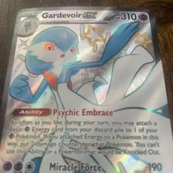 Pokemon Gardevoir EX TCG Paldean Fates Card 217/091 - Image 2