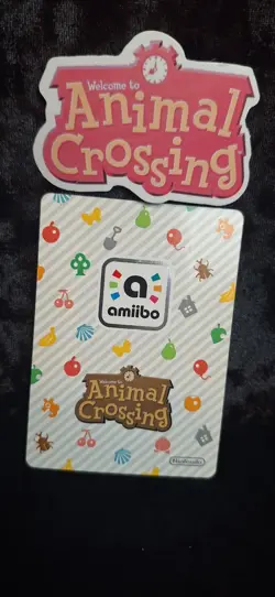 Animal Crossing Nintendo Amiibo Card Hazel #248 Regular Card Stock Authentic - Image 2