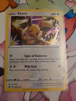 Eevee SWSH118 SWSH: Sword & Shield Promo Cards Holo - Image 1