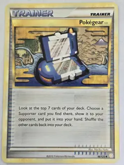 Pokegear 3.0 96/123 Heartgold & Soulsilver Pokemon Card - Spanish - Near Mint - Image 1