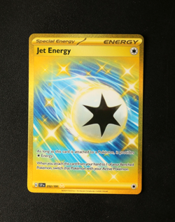 Pokemon Card TCG - Jet Energy 252/191 - Surging Sparks - Hyper Rare - NM ⭐ - Image 1