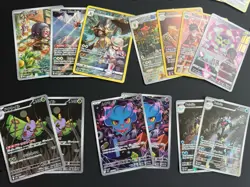 LOT 28 Pokemon Art Rare Full Art Cards - English & Japanese Sun & Moon, SWSH, SV - Image 3