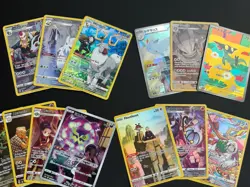 LOT 28 Pokemon Art Rare Full Art Cards - English & Japanese Sun & Moon, SWSH, SV - Image 4