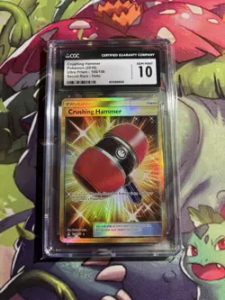 Crushing Hammer - Ultra Prism - CGC 10 Gem Mint Pokemon 2018 - Image 1