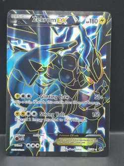 Pokemon Zekrom EX Full Art Ultra Rare Holo Card BW Next Destinities 97/99 - Image 1