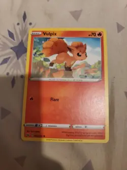 Vulpix 022/202 Sword & Shield Base Set NM Pokemon card - Image 1